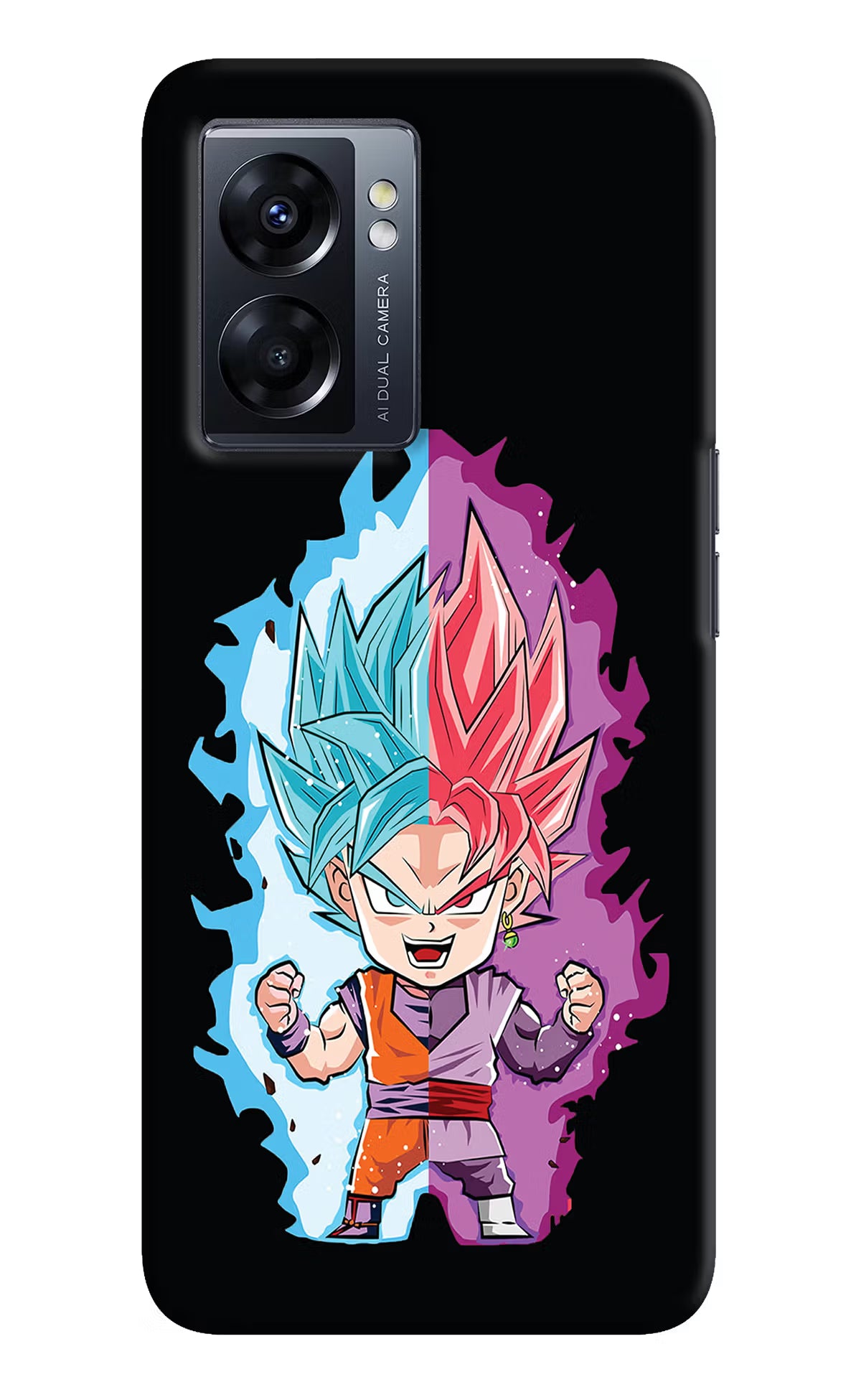 Chota Goku Oppo K10 5G Hard Case Back Cover by Casekaro