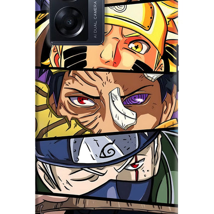 Naruto Character Oppo K10 5G Hard Case Back Cover by Casekaro