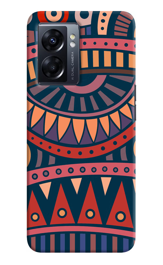African Culture Design Oppo K10 5G Hard Case Back Cover by Casekaro