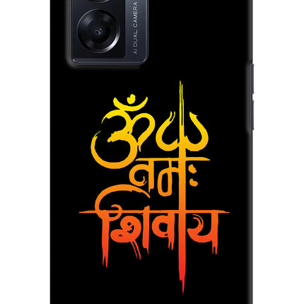 Om Namah Shivay Oppo K10 5G Hard Case Back Cover by Casekaro