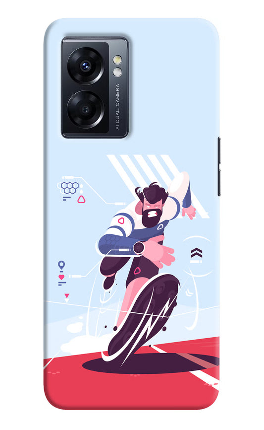 Run Pro Oppo K10 5G Hard Case Back Cover by Casekaro