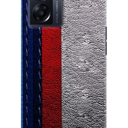 BMW Stripes Oppo K10 5G Hard Case Back Cover by Casekaro