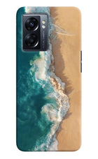 Ocean Beach Oppo K10 5G Hard Case Back Cover by Casekaro