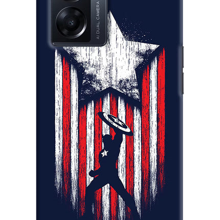Captain America Marvel Art Oppo K10 5G Hard Case Back Cover by Casekaro