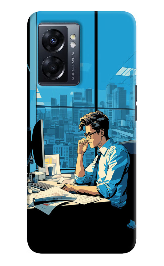 Focused Hustler (AI Generated) Oppo K10 5G Hard Case Back Cover by Casekaro