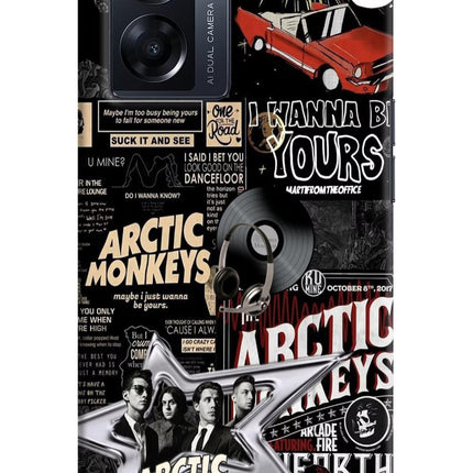 Arctic Monkeys Oppo K10 5G Hard Case Back Cover by Casekaro