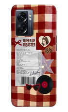 Queen of Disaster Oppo K10 5G Hard Case Back Cover by Casekaro