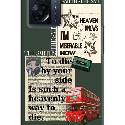 The Smiths Oppo K10 5G Hard Case Back Cover by Casekaro