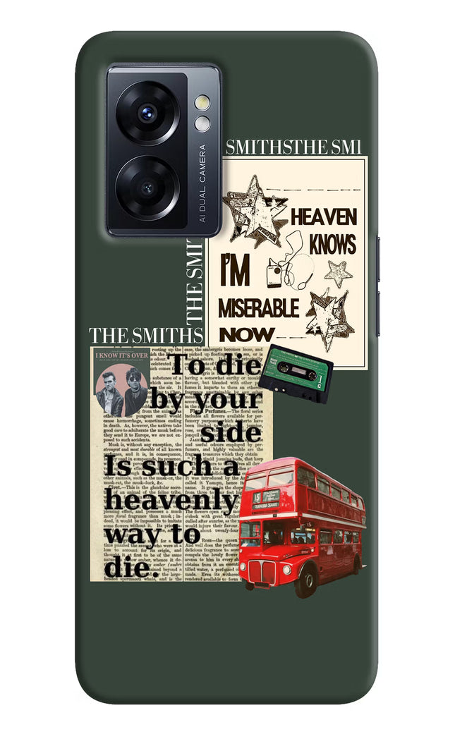 The Smiths Oppo K10 5G Hard Case Back Cover by Casekaro
