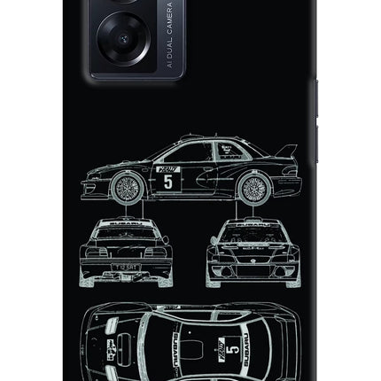 WRC'99 Oppo K10 5G Hard Case Back Cover by Casekaro