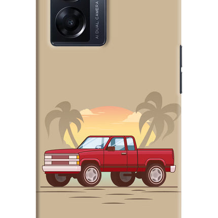 Desert Classic Drive Oppo K10 5G Hard Case Back Cover by Casekaro