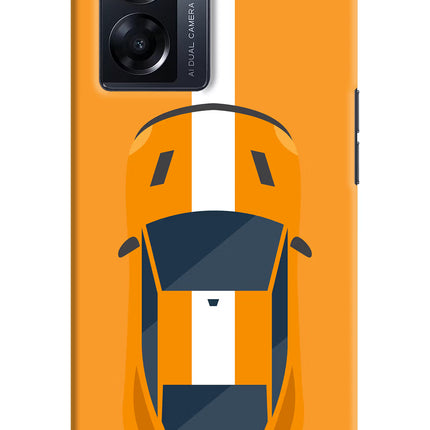 Highway Pursuit Oppo K10 5G Hard Case Back Cover by Casekaro