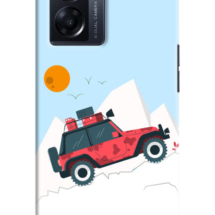 Mountain Trail Beast Oppo K10 5G Hard Case Back Cover by Casekaro