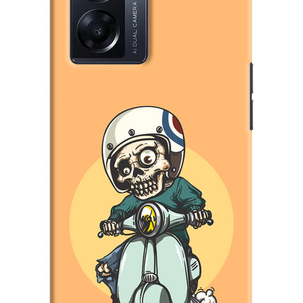 Undead Biker Oppo K10 5G Hard Case Back Cover by Casekaro