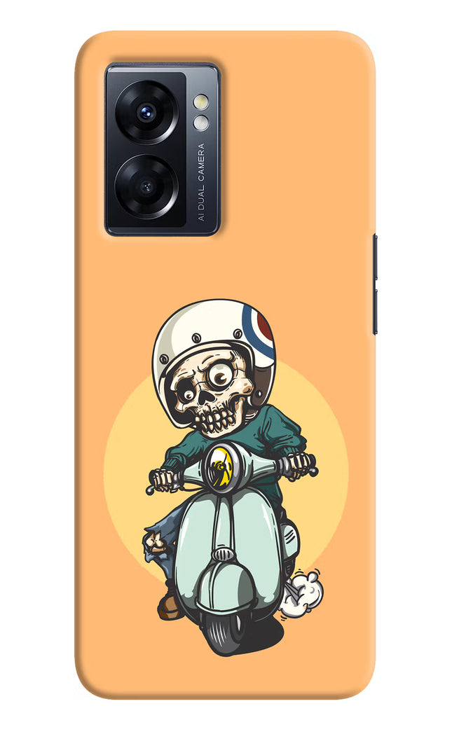 Undead Biker Oppo K10 5G Hard Case Back Cover by Casekaro