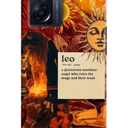 Leo Zodiac Oppo K10 5G Hard Case Back Cover by Casekaro