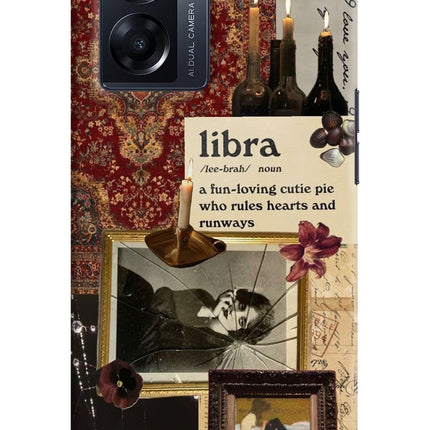 Libra Zodiac Oppo K10 5G Hard Case Back Cover by Casekaro