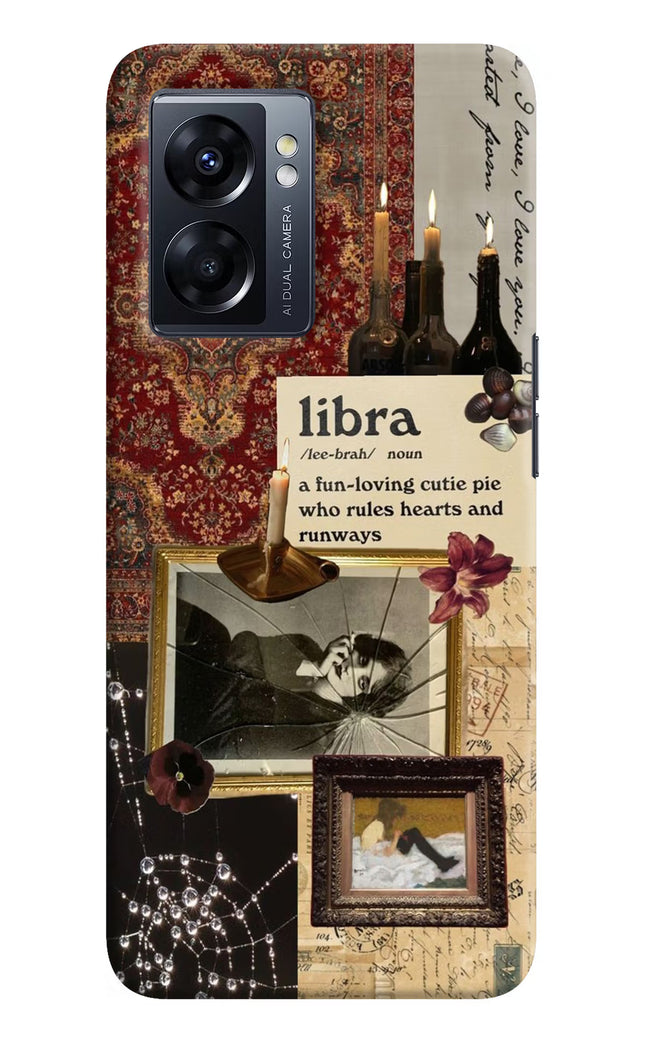 Libra Zodiac Oppo K10 5G Hard Case Back Cover by Casekaro