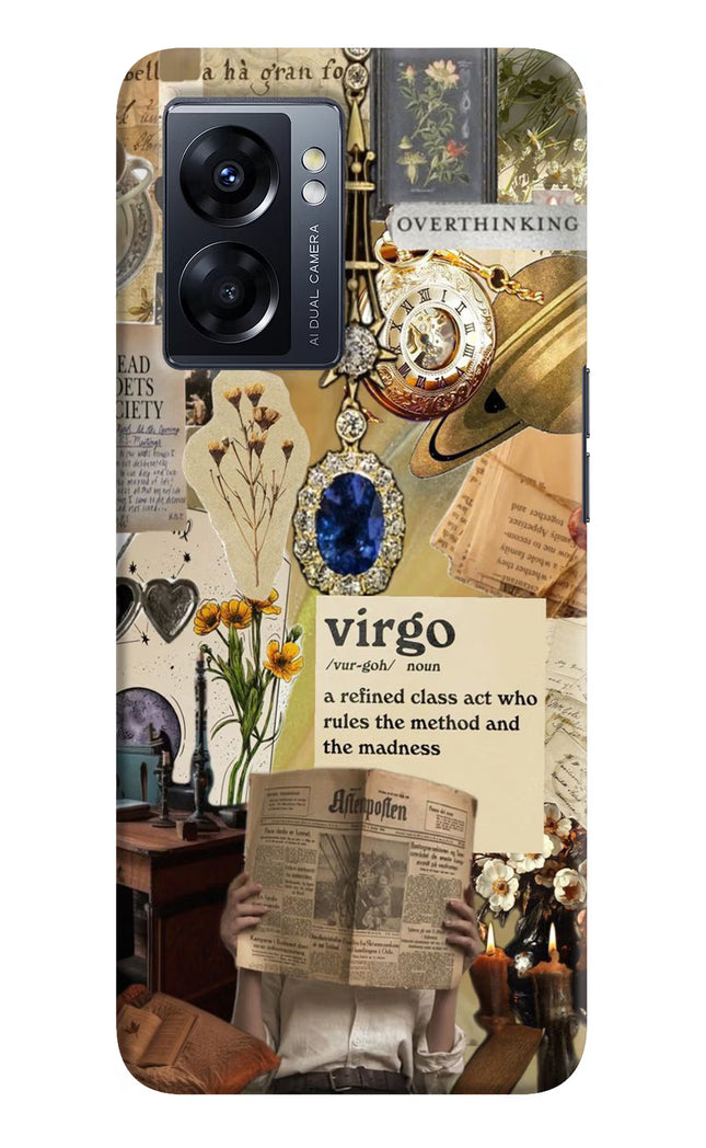 Virgo Zodiac Oppo K10 5G Hard Case Back Cover by Casekaro