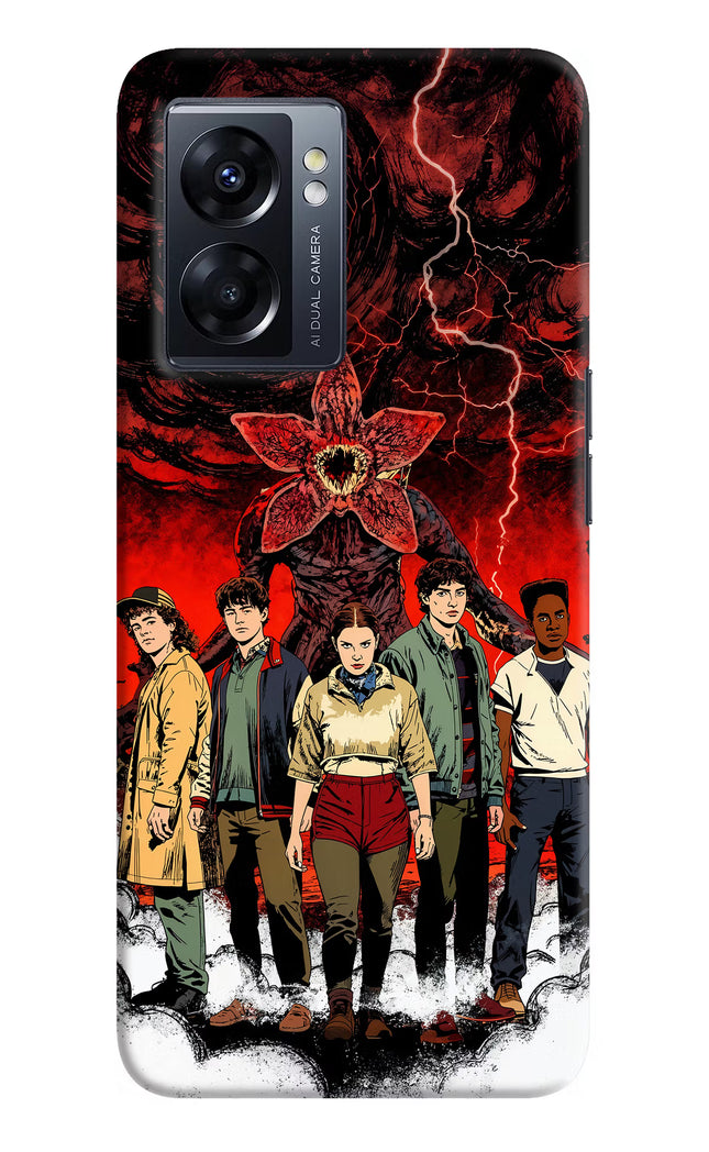 Ordinary Things Characters Oppo K10 5G Hard Case Back Cover by Casekaro