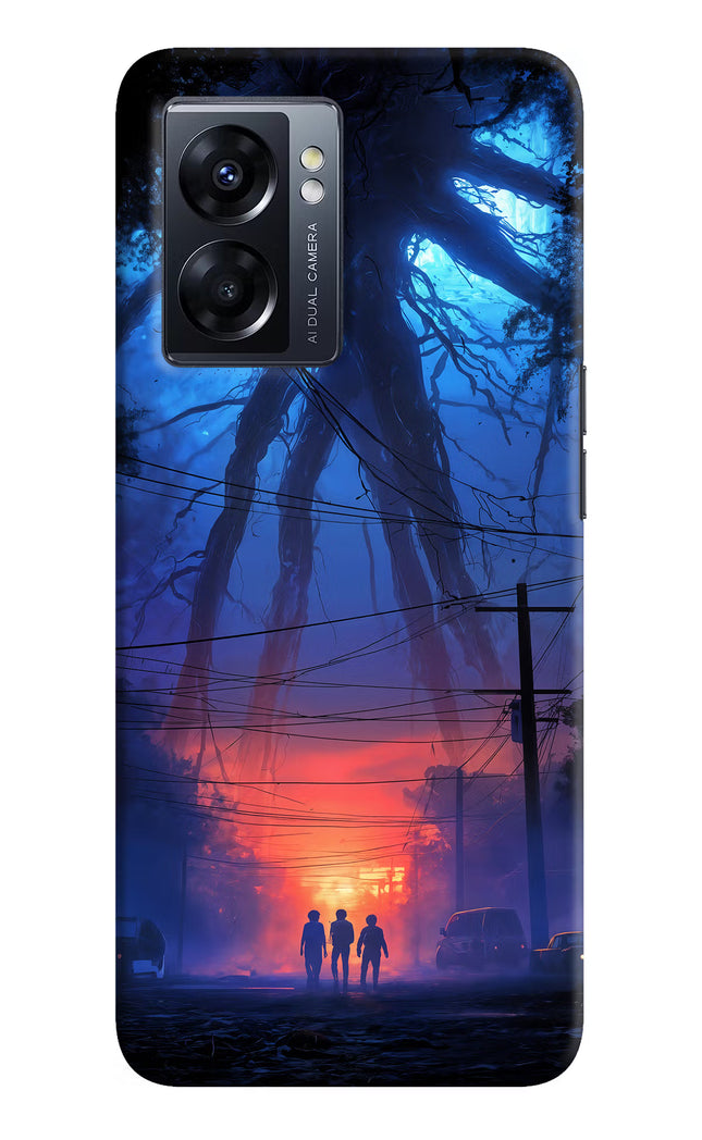 Ordinary Things Shadow Oppo K10 5G Hard Case Back Cover by Casekaro