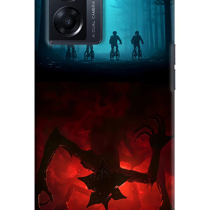 Ordinary Things Downside Up Oppo K10 5G Hard Case Back Cover by Casekaro