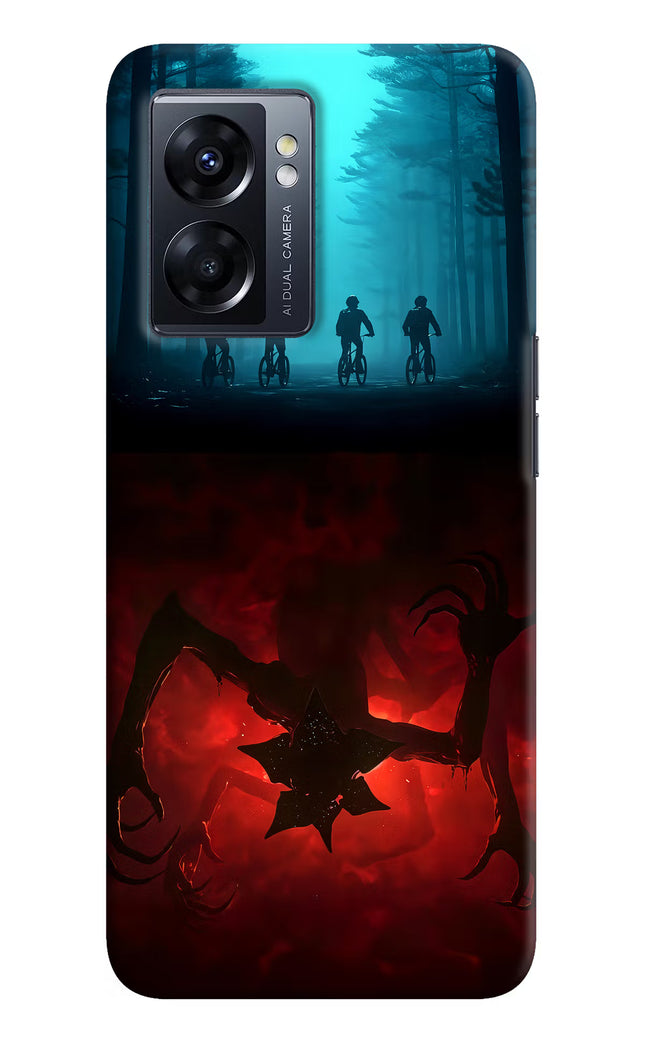 Ordinary Things Downside Up Oppo K10 5G Hard Case Back Cover by Casekaro