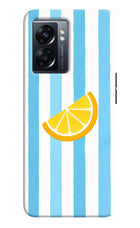 Summer Lemon Oppo K10 5G Hard Case Back Cover by Casekaro