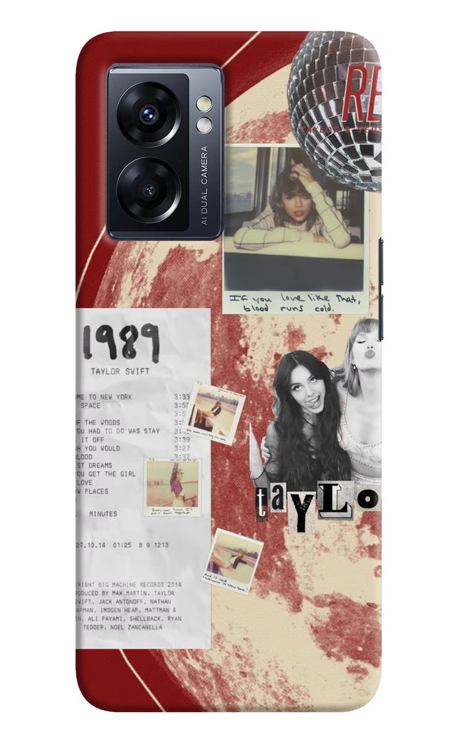 Taylor Swift Oppo K10 5G Hard Case Back Cover by Casekaro