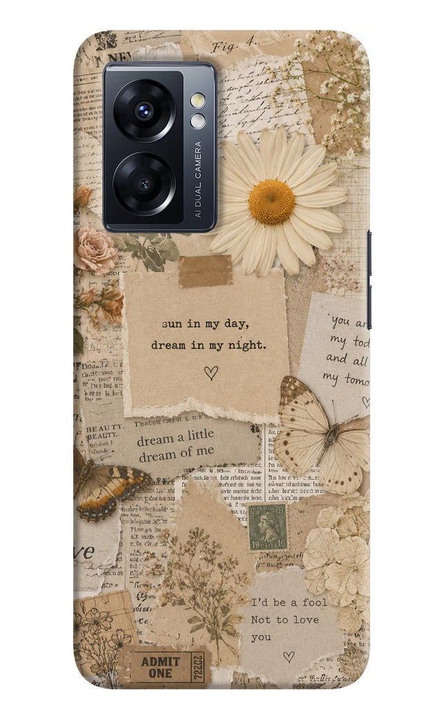 Vintage case Oppo K10 5G Hard Case Back Cover by Casekaro