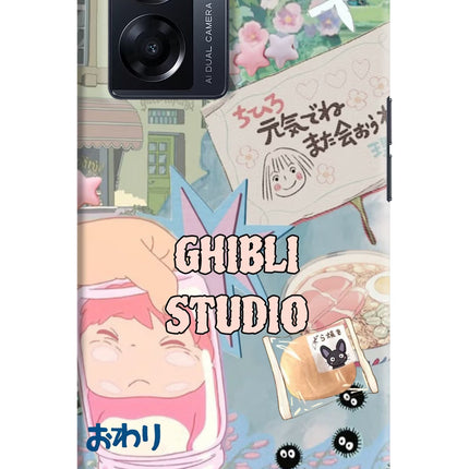 Studio Ghibli Oppo K10 5G Hard Case Back Cover by Casekaro