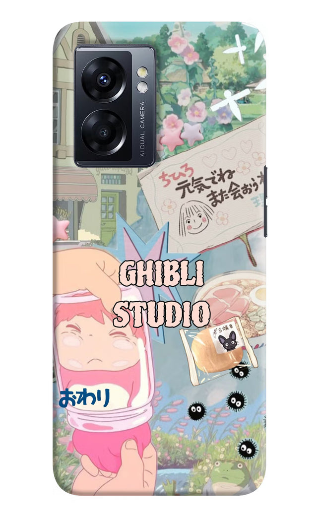 Studio Ghibli Oppo K10 5G Hard Case Back Cover by Casekaro