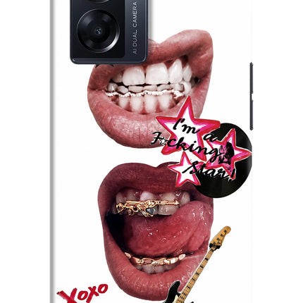 Rockstar Oppo K10 5G Hard Case Back Cover by Casekaro
