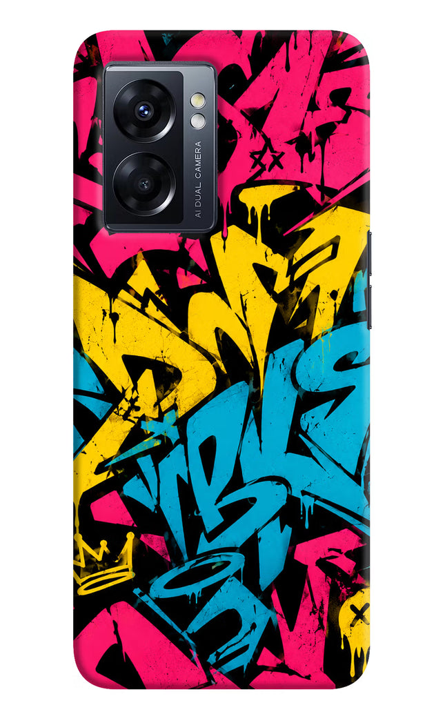 Graffiti Vibe Oppo K10 5G Hard Case Back Cover by Casekaro