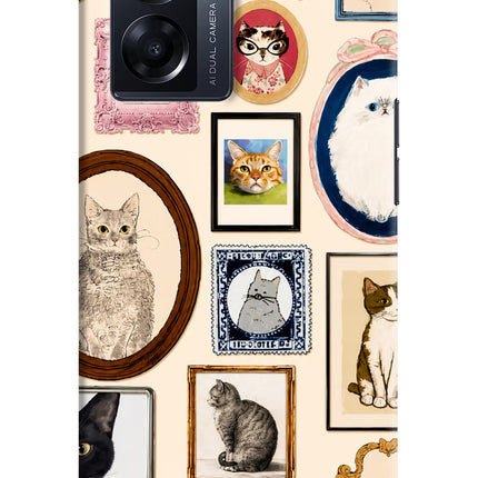 Mirror Cats Oppo K10 5G Hard Case Back Cover by Casekaro