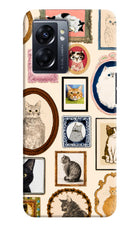 Mirror Cats Oppo K10 5G Hard Case Back Cover by Casekaro