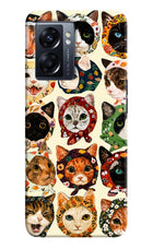 Cool Cat Oppo K10 5G Hard Case Back Cover by Casekaro