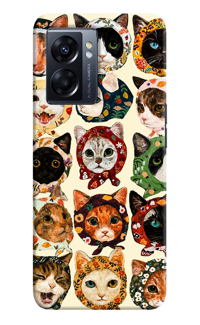 Cool Cat Oppo K10 5G Hard Case Back Cover by Casekaro