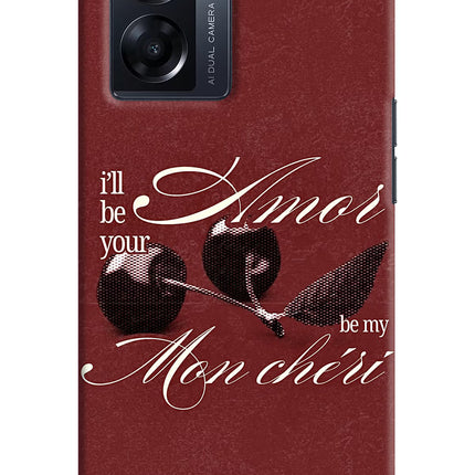 Velvet Cherry Oppo K10 5G Hard Case Back Cover by Casekaro