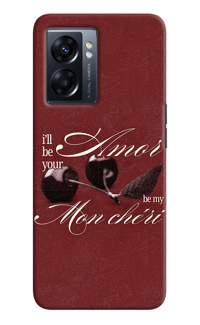 Velvet Cherry Oppo K10 5G Hard Case Back Cover by Casekaro