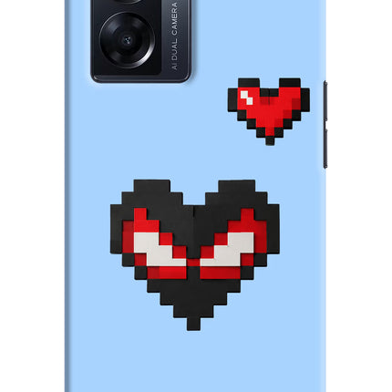 Peter Heart Oppo K10 5G Hard Case Back Cover by Casekaro