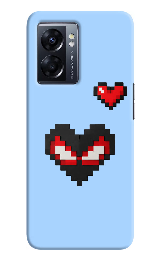 Peter Heart Oppo K10 5G Hard Case Back Cover by Casekaro