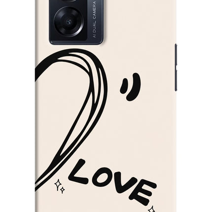 Soul Line Oppo K10 5G Hard Case Back Cover by Casekaro