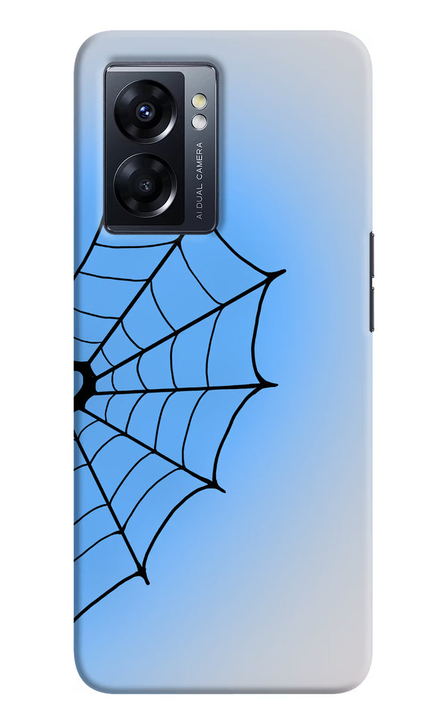 Blue Web Oppo K10 5G Hard Case Back Cover by Casekaro