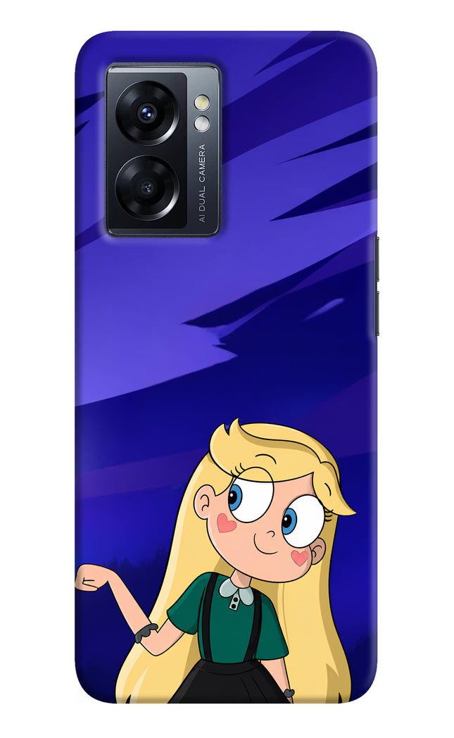 Star Glow Oppo K10 5G Hard Case Back Cover by Casekaro