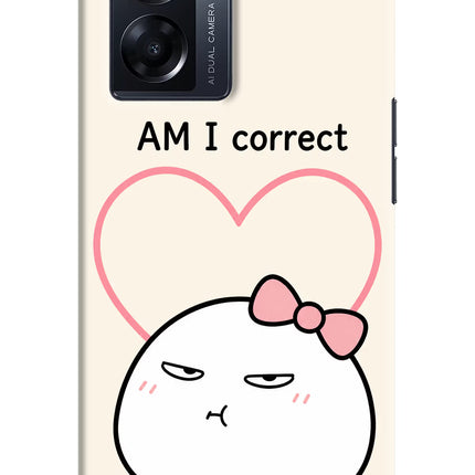 Always Right Oppo K10 5G Hard Case Back Cover by Casekaro
