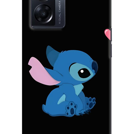Stitch Crush Oppo K10 5G Hard Case Back Cover by Casekaro