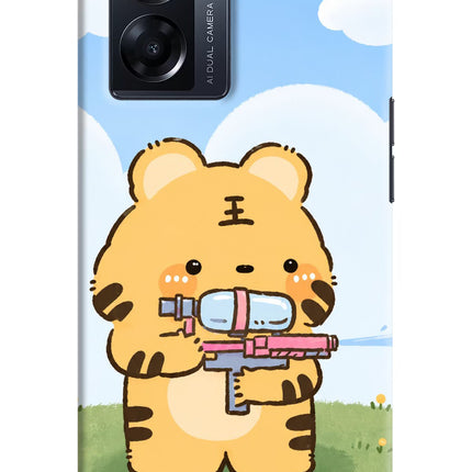 Tiger Treat Oppo K10 5G Hard Case Back Cover by Casekaro