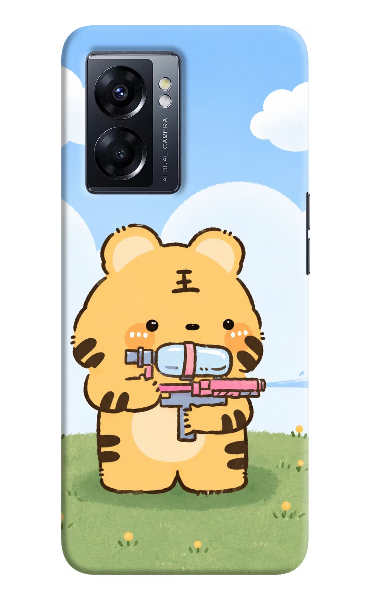 Tiger Treat Oppo K10 5G Back Cover