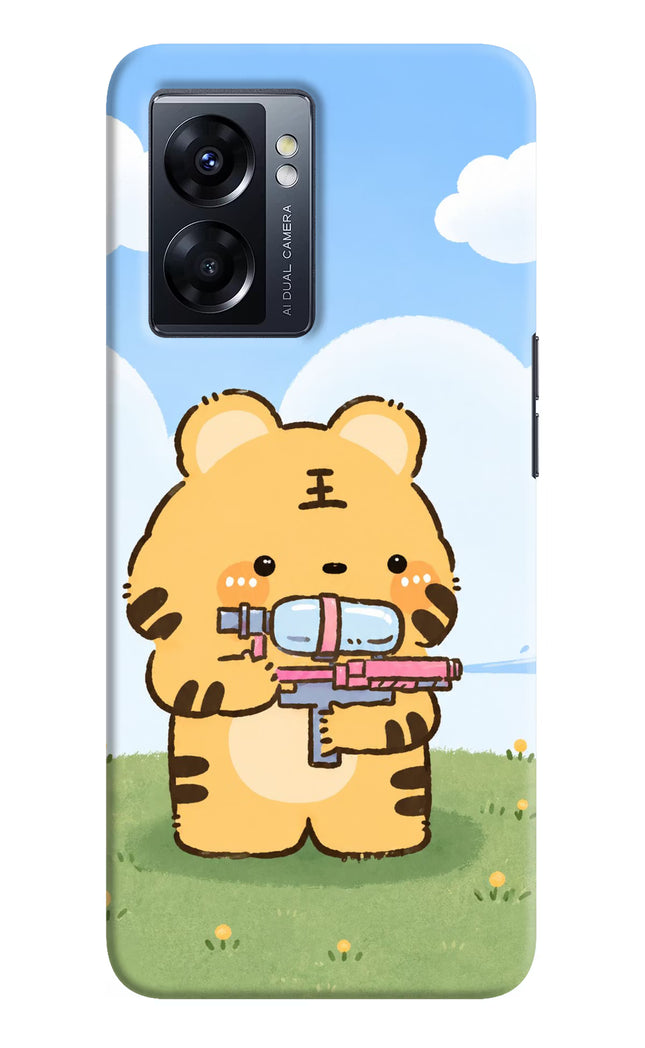 Tiger Treat Oppo K10 5G Hard Case Back Cover by Casekaro